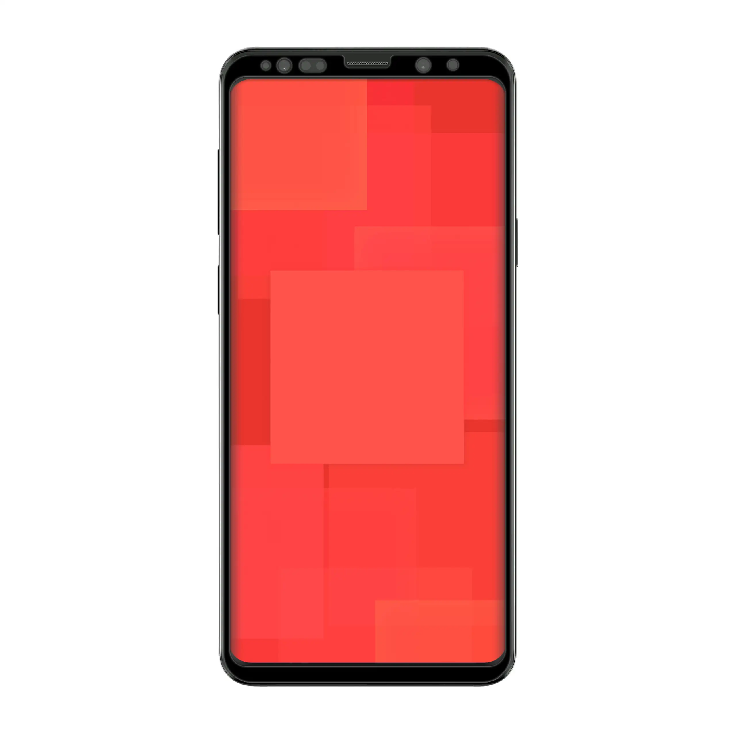Telefon Samsung Galaxy S9 Plus ze szkłem hartowanym 3D Polski Banan BananGuard w kolorze czarnym